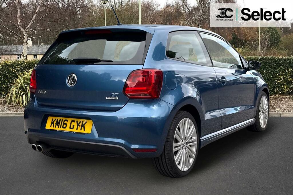 Volkswagen Polo 1.4 Tsi Bluemotion Tech Act Bluegt Hatchback P Blue #2