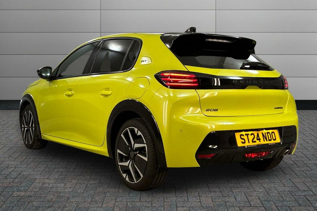 Peugeot 208 1.2 Hybrid 100 Gt E-dsc6 ST24NDO Yellow #3