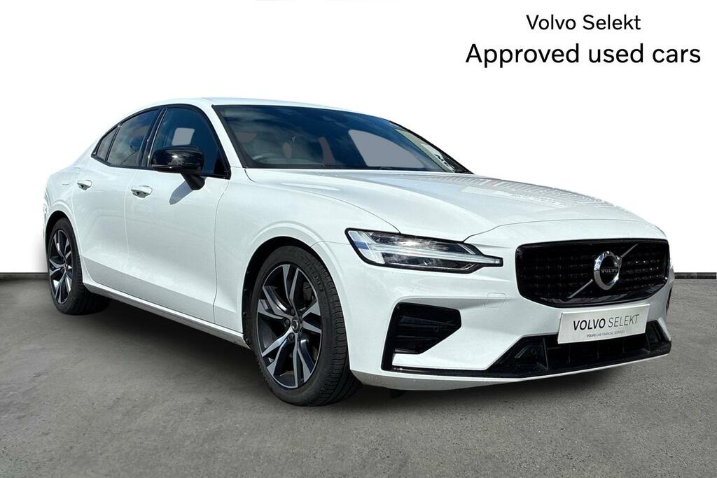 Volvo S60 R-design, B5 Mild Hybrid White