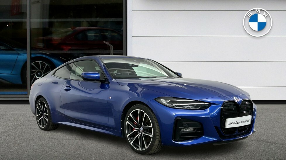 BMW 4 Series Gran Coupe 430I M Sport Coupe Blue