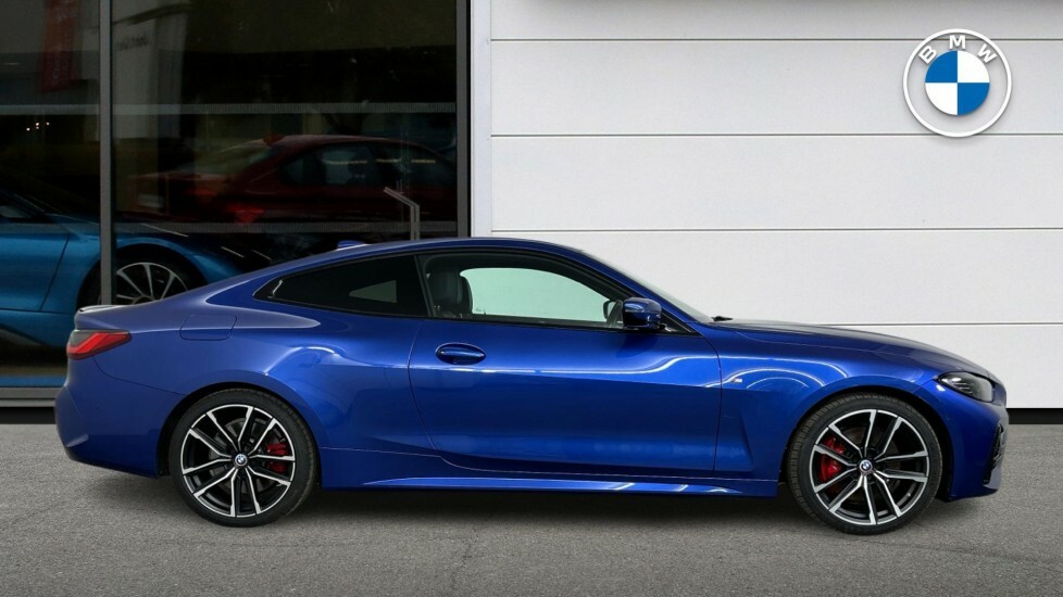 BMW 4 Series Gran Coupe 430I M Sport Coupe Blue #3