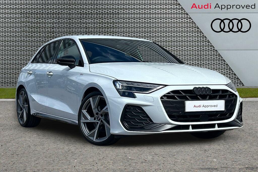 Audi A3 Black Edition Tfsi 150 Ps S Tronic White