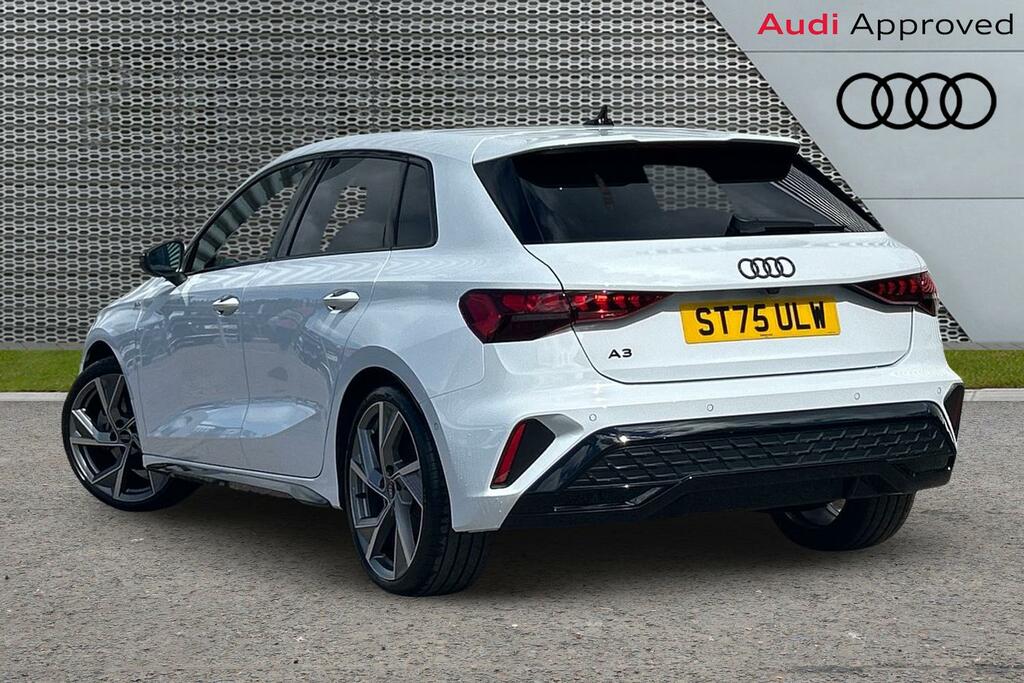Audi A3 Black Edition Tfsi 150 Ps S Tronic ST75ULW White #3