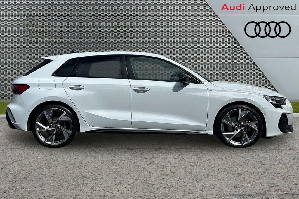 Audi A3 Black Edition Tfsi 150 Ps S Tronic ST75ULW White #4