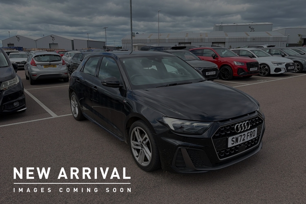Audi A1 S Line 30 Tfsi 110 Ps 6-Speed SW72FRO Black