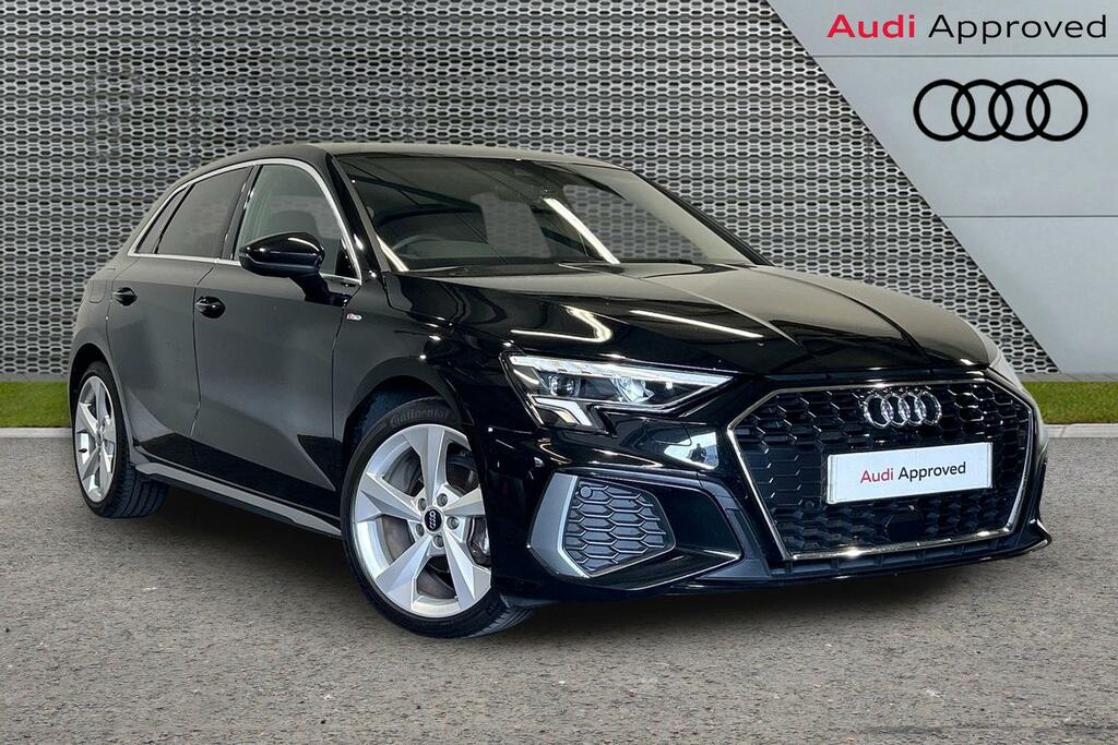 Audi A3 S Line 30 Tfsi 110 Ps 6-Speed Black