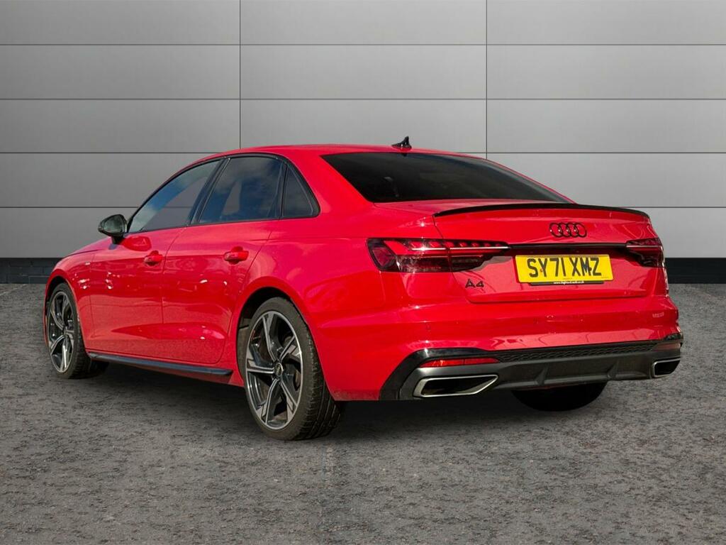 Audi A4 Black Edition 40 Tfsi 204 Ps S Tronic Red #3