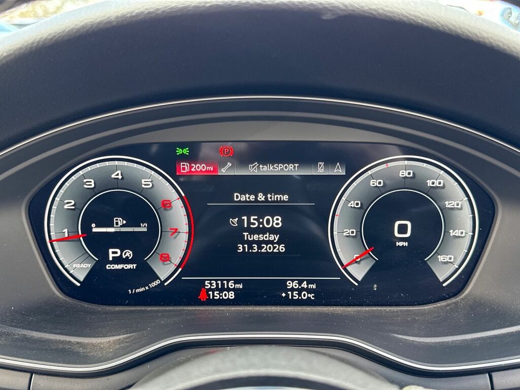 Audi A4 2.0 Tfsi 35 S Line Saloon S Tronic Euro Black #15