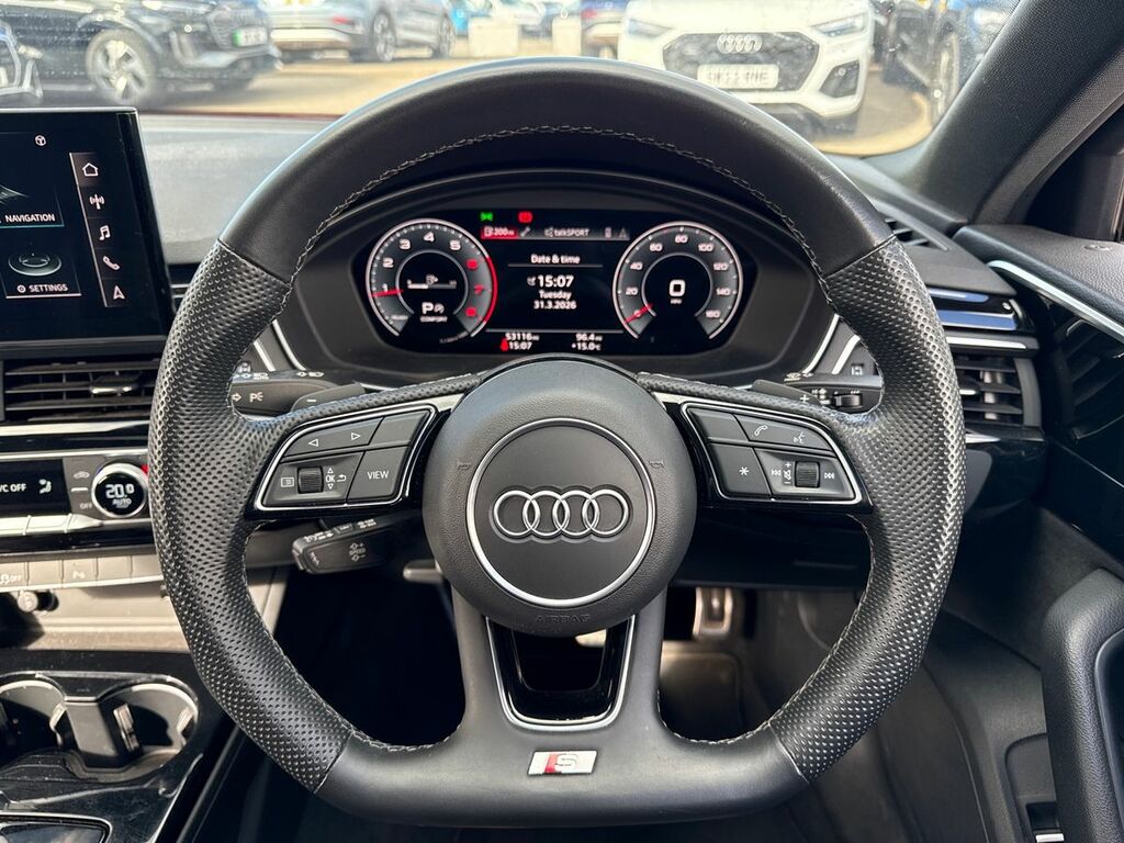 Audi A4 2.0 Tfsi 35 S Line Saloon S Tronic Euro Black #13