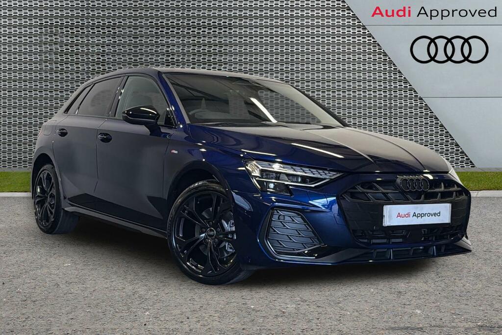Audi A3 Black Edition Tfsi E 204 Ps S Tronic Blue