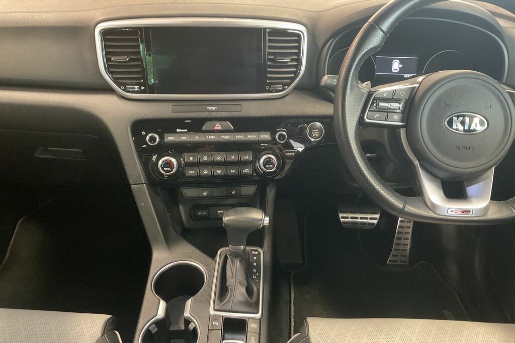Kia Sportage 1.6 Crdi Mhev Gt-line Suv Hybrid Dct Aw Blue #4