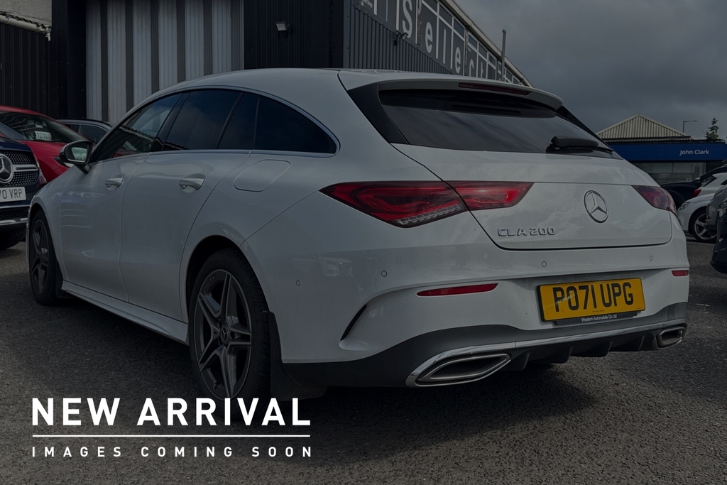 Mercedes-Benz CLA Class 1.3 Cla200 Amg Line Shooting Brake 7G-dct Euro 6 White #3