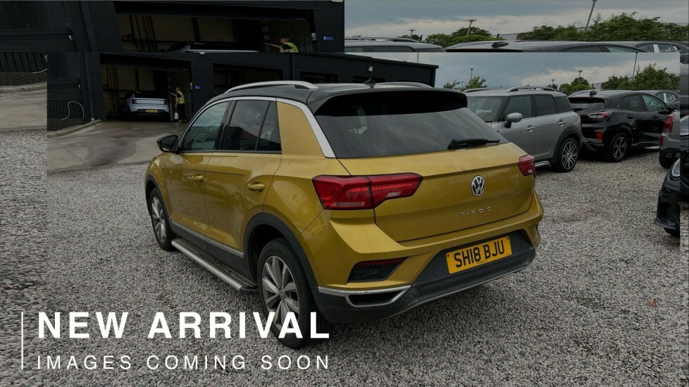 Volkswagen T-Roc 1.0 Tsi Design Euro 6 Ss SH18BJU Yellow #5