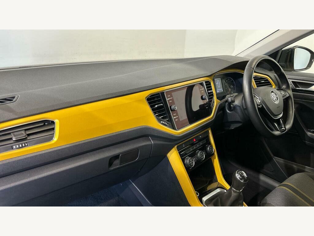 Volkswagen T-Roc 1.0 Tsi Design Euro 6 Ss SH18BJU Yellow #3