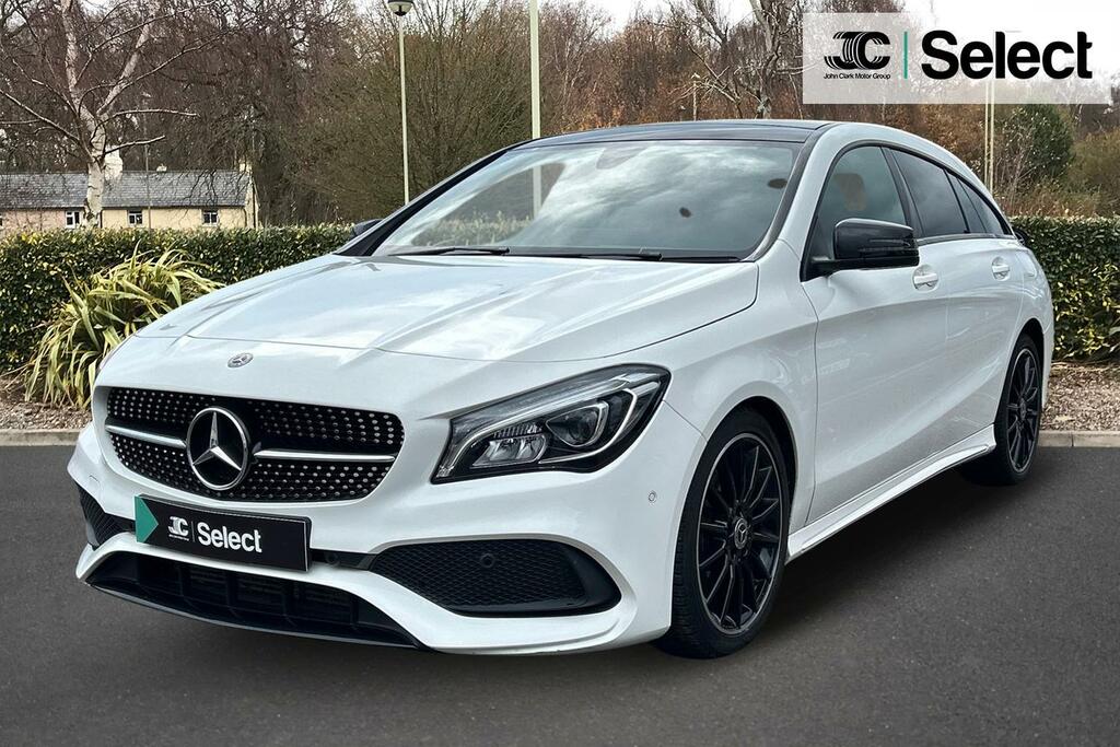 Mercedes-Benz CLA Class 2.0 Cla220 Amg Line Night Edition Plus Shooting White #3