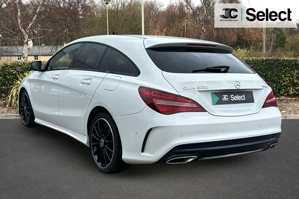Mercedes-Benz CLA Class 2.0 Cla220 Amg Line Night Edition Plus Shooting White #4
