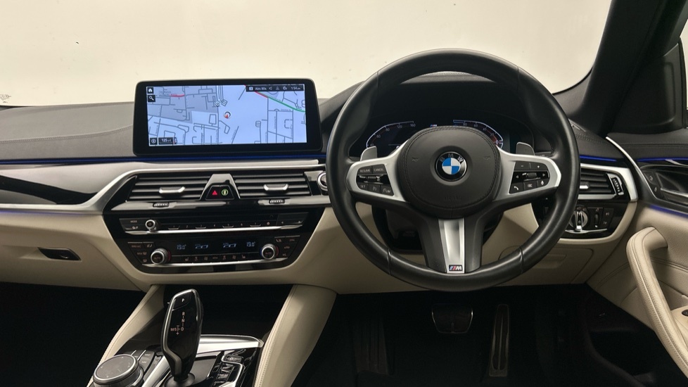 BMW 5 Series 2.0 520D Mht M Sport Steptronic Xdrive Euro 6 Ss Blue #5