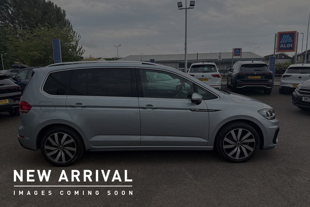 Volkswagen Touran 1.5 Tsi Evo R-line Dsg Silver #4