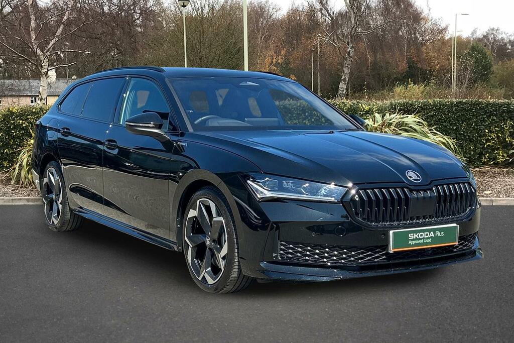 Skoda Superb 2.0 Tdi 193 Sportline 4X4 Dsg Black