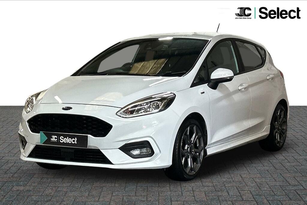 Ford Fiesta 1.0T Ecoboost St-line X Euro 6 Ss White #3