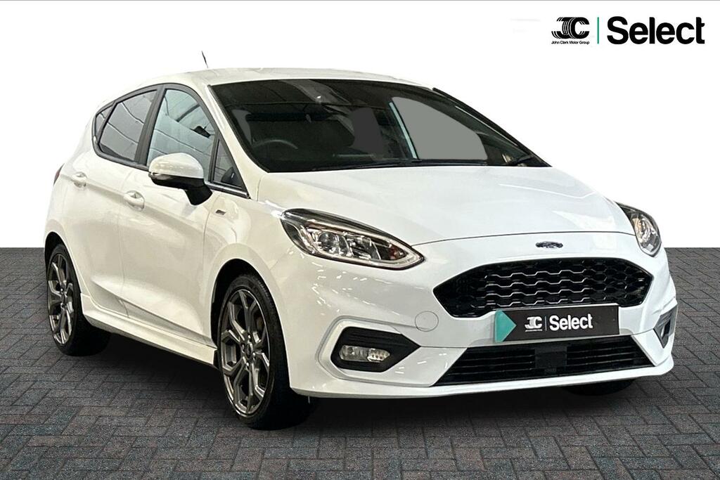 Ford Fiesta 1.0T Ecoboost St-line X Euro 6 Ss White