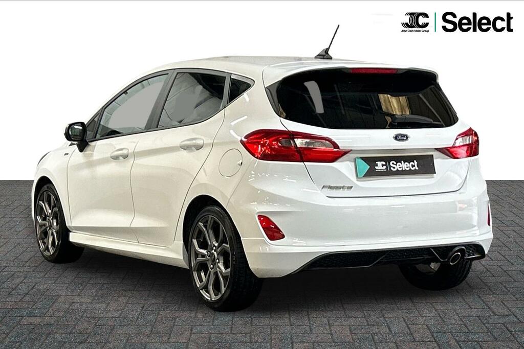 Ford Fiesta 1.0T Ecoboost St-line X Euro 6 Ss White #4