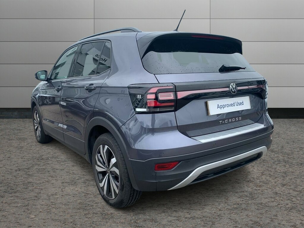 Volkswagen T-Cross 1.0 Tsi Black Edition Grey #3