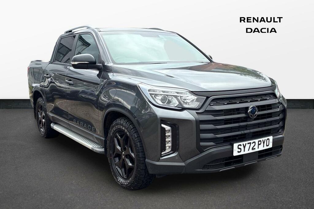 SsangYong Musso 2.2D Saracen Pickup Double Cab 4Wd Grey