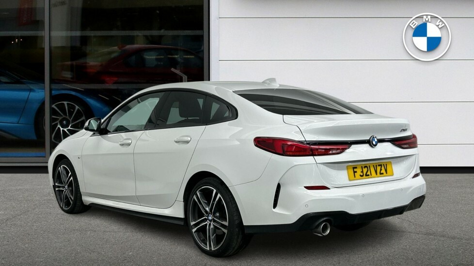 BMW 2 Series Gran Coupe 218I M Sport Gran Coupe White #2