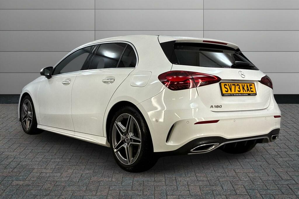 Mercedes-Benz A Class A180 Amg Line Executive SV73KAE White #3
