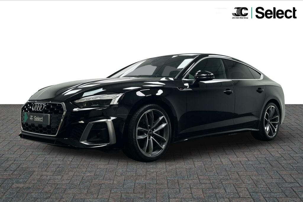 Audi A5 2.0 Tdi 40 S Line Sportback S Tronic Quattro Euro Black #3