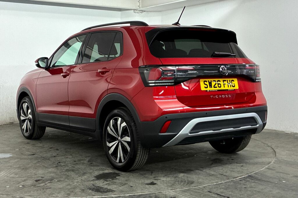 Volkswagen T-Cross 1.0 Tsi 115 Match Dsg Red #3