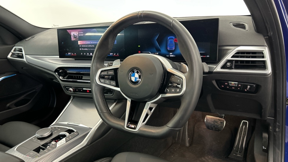 BMW 3 Series 320I M Sport Saloon SV26ZMY Blue #6