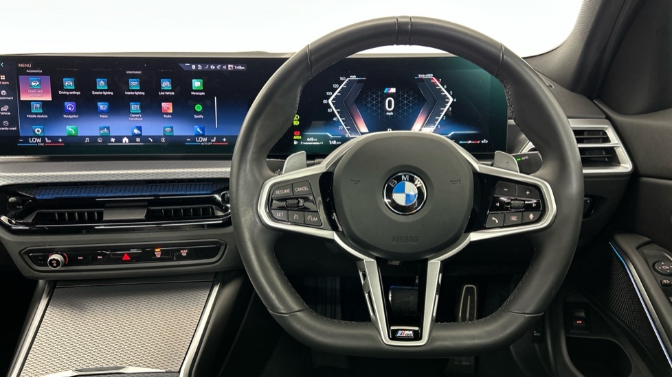 BMW 3 Series 320I M Sport Saloon SV26ZMY Blue #5