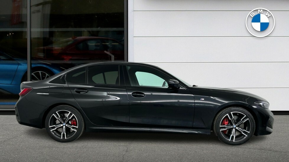 BMW 3 Series 320I M Sport Saloon SV26ZMZ Black #3