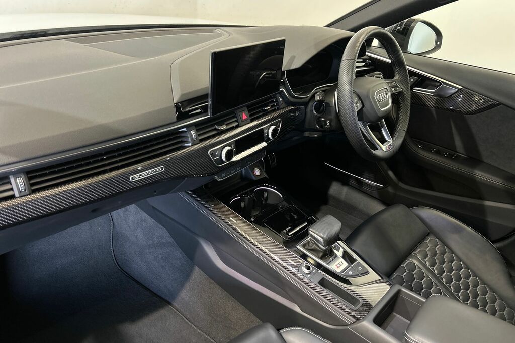 Audi RS4 Avant Rs 4 Avant Carbon Black 450 Ps Tiptronic White #2