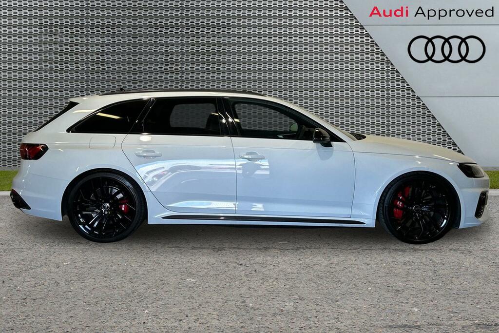 Audi RS4 Avant Rs 4 Avant Carbon Black 450 Ps Tiptronic White #4