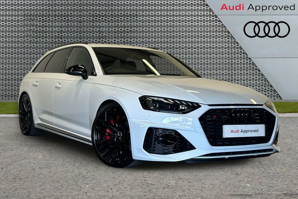 Audi RS4 Avant Rs 4 Avant Carbon Black 450 Ps Tiptronic White