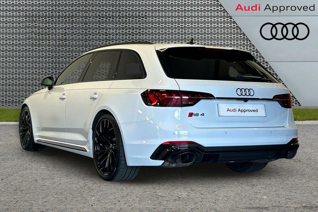 Audi RS4 Avant Rs 4 Avant Carbon Black 450 Ps Tiptronic White #3