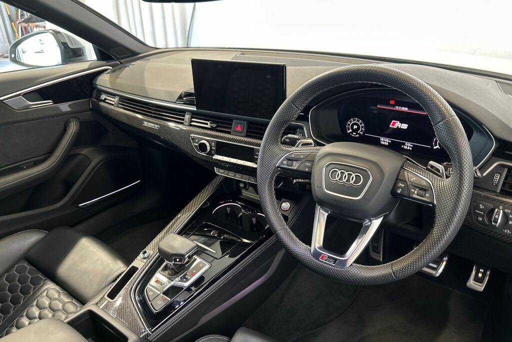 Audi RS4 Avant Rs 4 Avant Carbon Black 450 Ps Tiptronic White #6