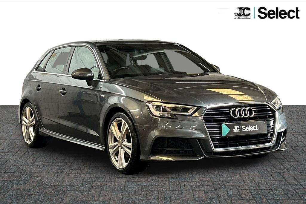 Audi A3 1.5 Tfsi Cod S Line Sportback Euro 6 Ss Grey