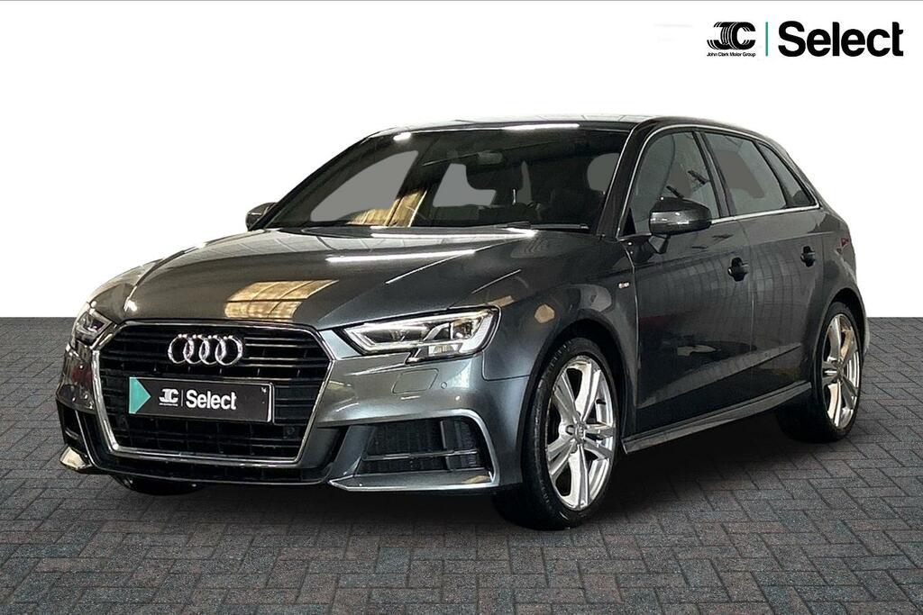 Audi A3 1.5 Tfsi Cod S Line Sportback Euro 6 Ss Grey #3