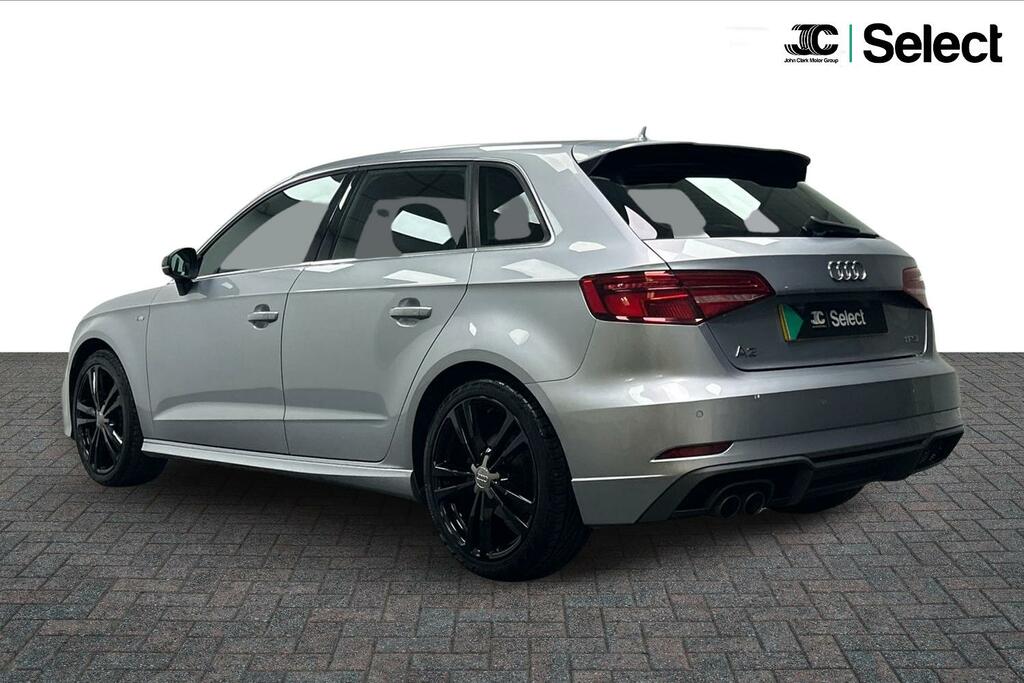 Audi A3 1.4 Tfsi Cod S Line Sportback Euro 6 Ss Silver #4