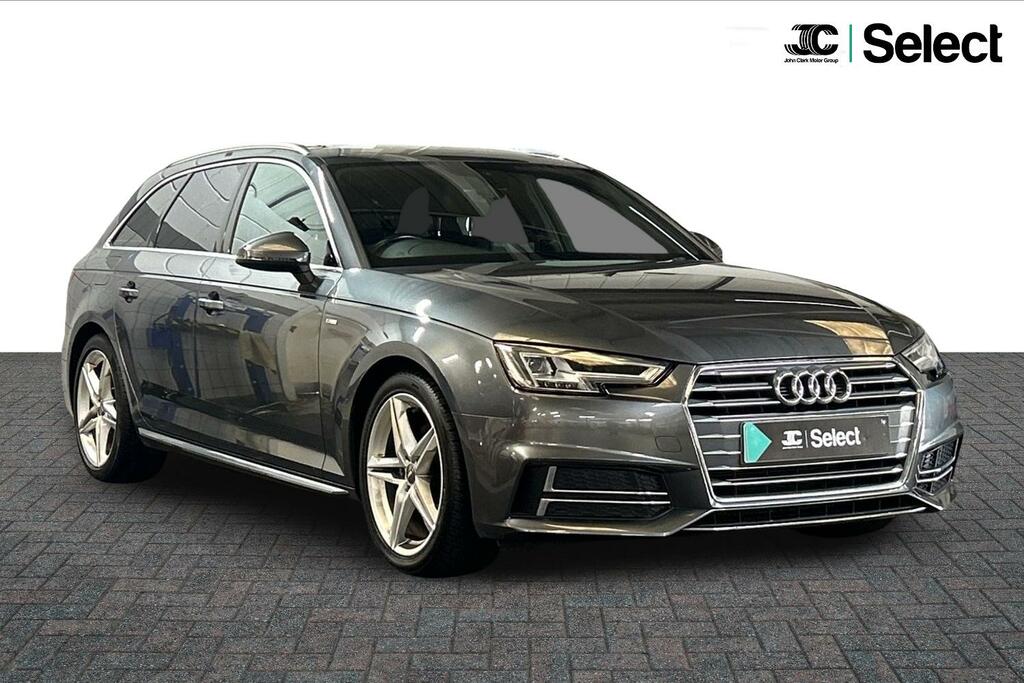 Audi A4 2.0 Tdi S Line Euro 6 Ss Grey