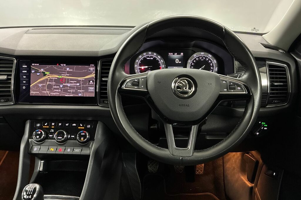 Skoda Kodiaq 2.0 Tdi 190 Edition 4X4 Dsg 7 Seat Black #12