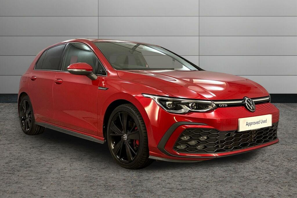 Volkswagen Golf 2.0 Tdi 200 Gtd Dsg Red