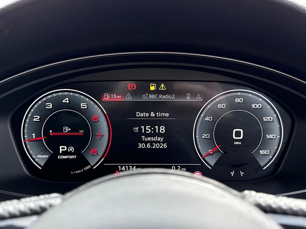 Audi A4 2.0 Tfsi 40 S Line Estate S Tronic Euro White #15