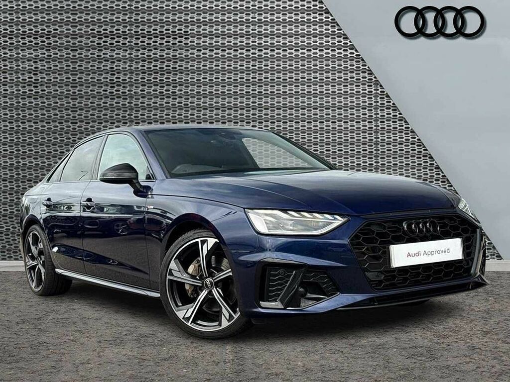 Audi A4 Black Edition 40 Tfsi 204 Ps S Tronic Blue
