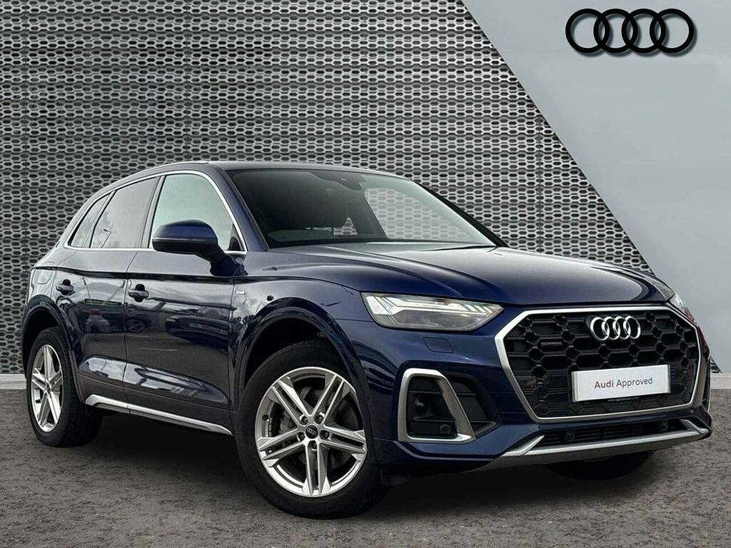 Audi Q5 S Line 45 Tfsi Quattro 265 Ps S Tronic Blue