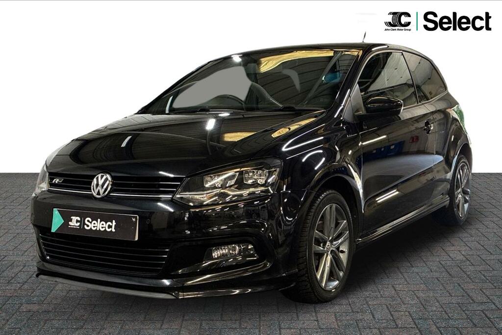 Volkswagen Polo 1.0 Tsi Bluemotion Tech R-line Euro 6 Ss Black #3